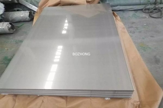 321 / 321H SS Steel Plate polished Surface Treatment For Construction