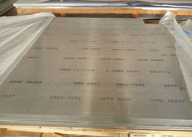 Flat Clean Surface 6082 Aluminium Plate , Anodized Aluminum Sheet 0.15–350mm Thickness