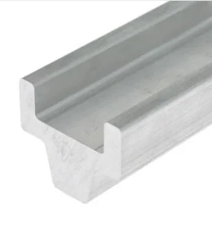 Perfil de aluminio de la protuberancia para el conductor Guide Rails Assembled del transporte a la velocidad